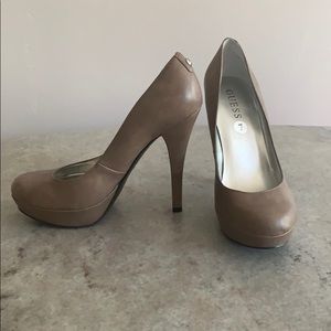Guess platform heels size 7